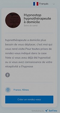 Prise de rendez-vous en ligne